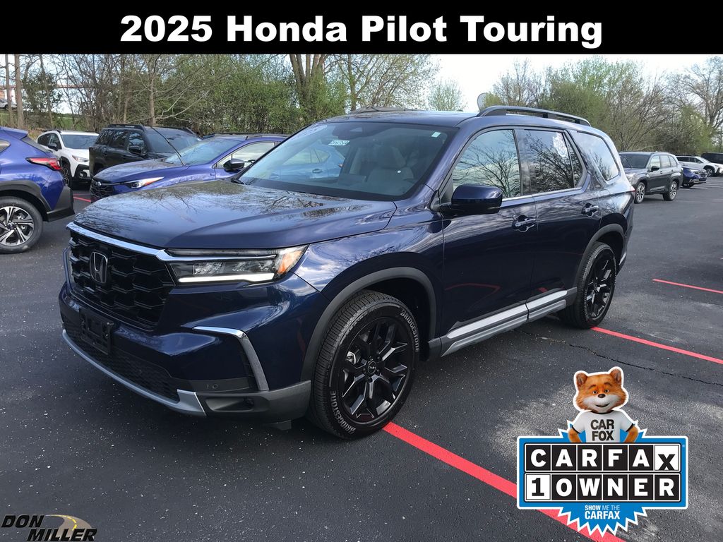 Blue 2025 Honda Pilot Touring AWD SUV / Crossover All-Wheel Drive Automatic