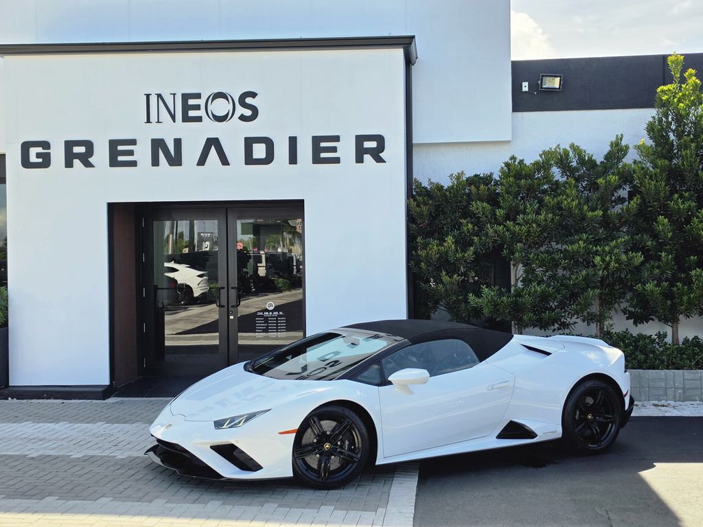 2021 Lamborghini Huracan Bianco Monocerus Descapotable Tracción trasera 7 velocidades Manual