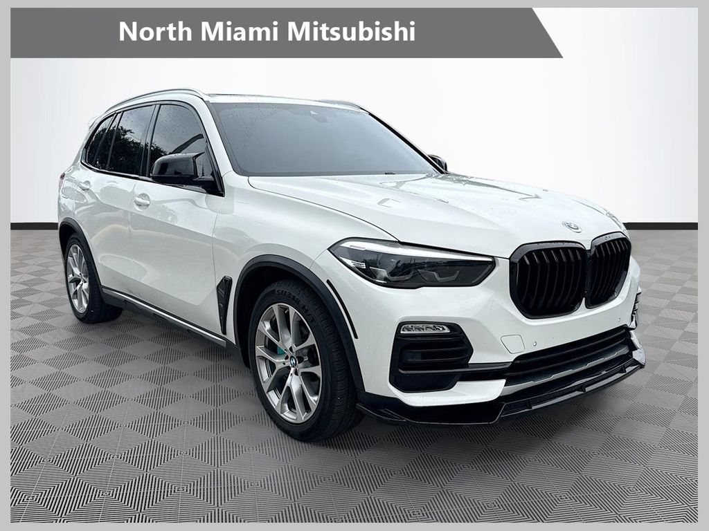 Alpine White 2020 BMW X5 SUV / Crossover Rear-Wheel Drive 8-Speed Automatic