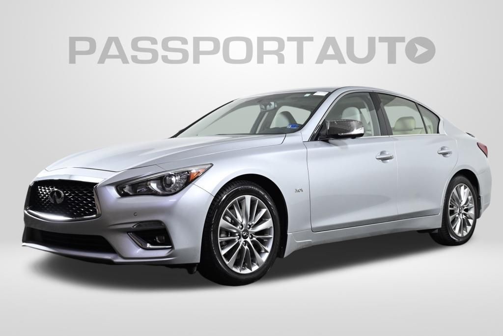 Gray (Liquid Platinum) 2020 INFINITI Q50 Sedan All-Wheel Drive Automatic