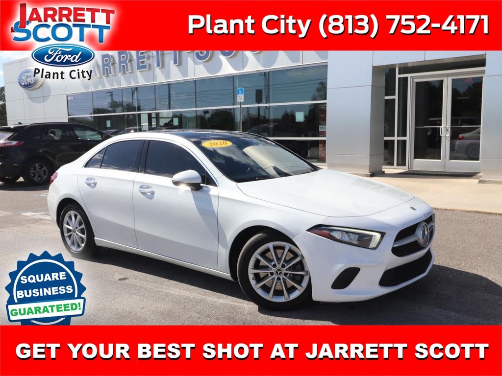 Polar White 2020 Mercedes-Benz A-Class A 220 Sedan FWD Sedan Front-Wheel Drive 7-Speed Automatic