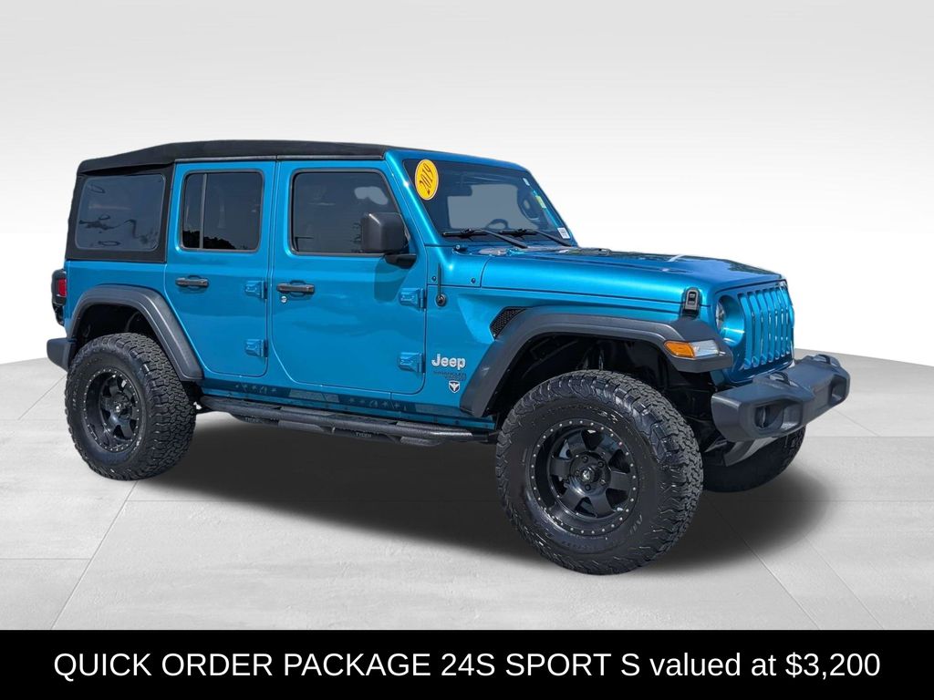 Bikini Pearlcoat 2019 Jeep Wrangler SUV / Crossover Four-Wheel Drive 8-Speed Automatic
