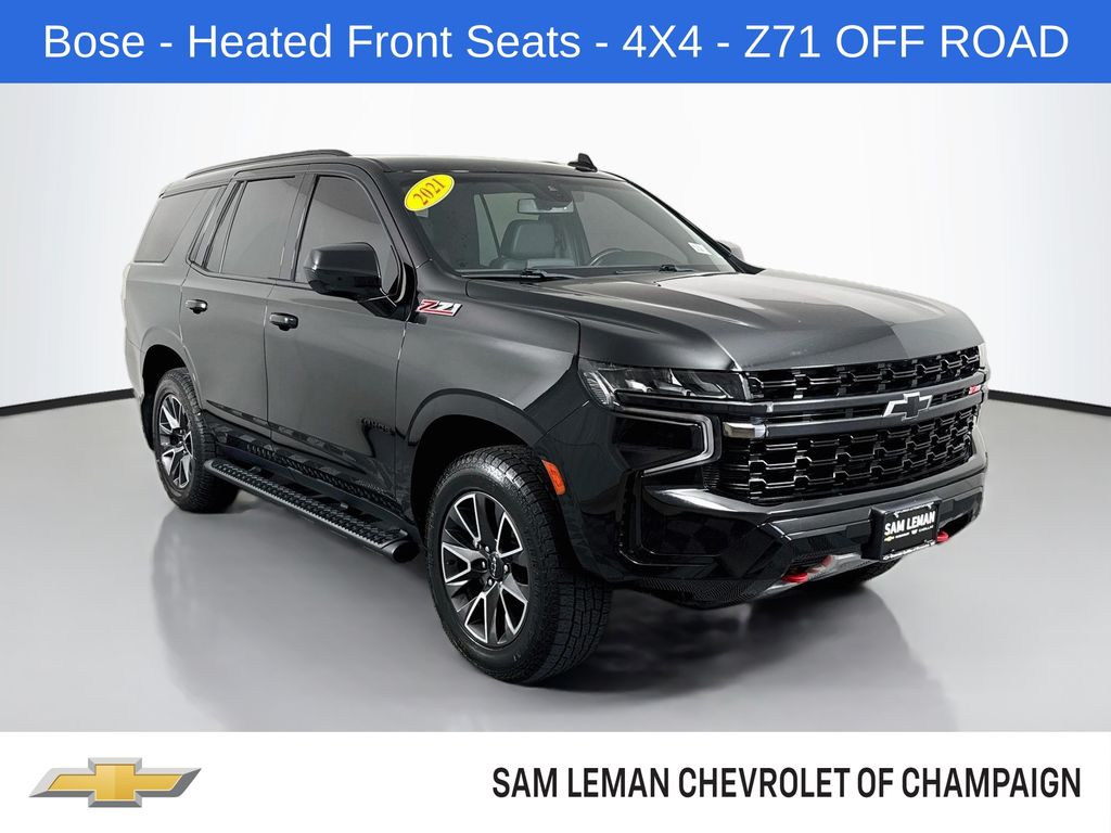 Black 2021 Chevrolet Tahoe SUV / Crossover Four-Wheel Drive
