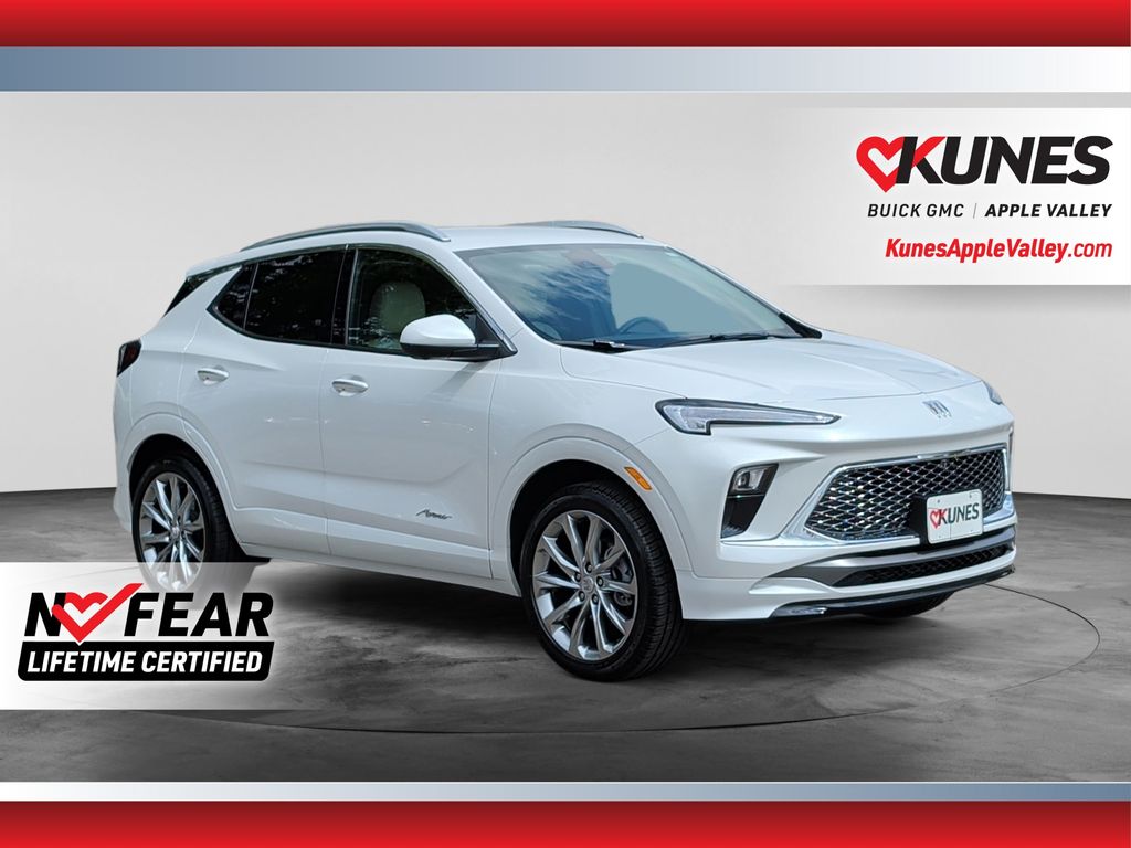 White Frost Tricoat 2024 Buick Encore GX SUV / Crossover All-Wheel Drive 9-Speed Automatic