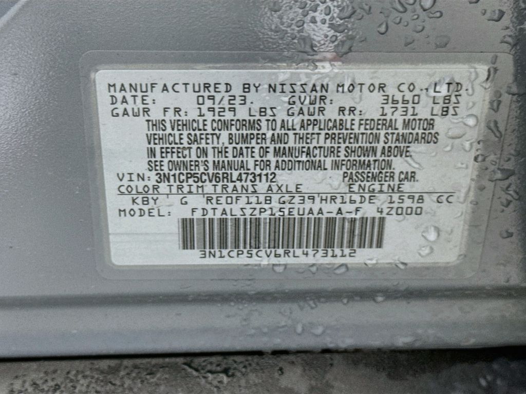 2024 Boulder Gray Pearl Nissan Kicks SV FWD SUV