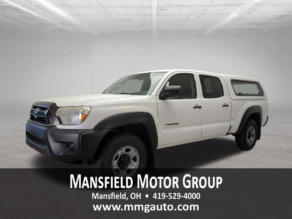 Super White 2012 Toyota Tacoma Pickup Truck Four-Wheel Drive 5-Speed Automatic Overdrive