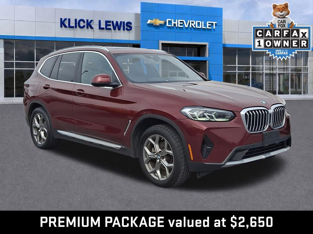 2023 BMW X3 xDrive30i Red at Bob Ruth Ford