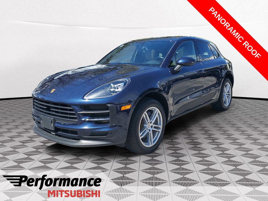 Blue 2021 Porsche Macan SUV / Crossover All-Wheel Drive 7-Speed Automatic