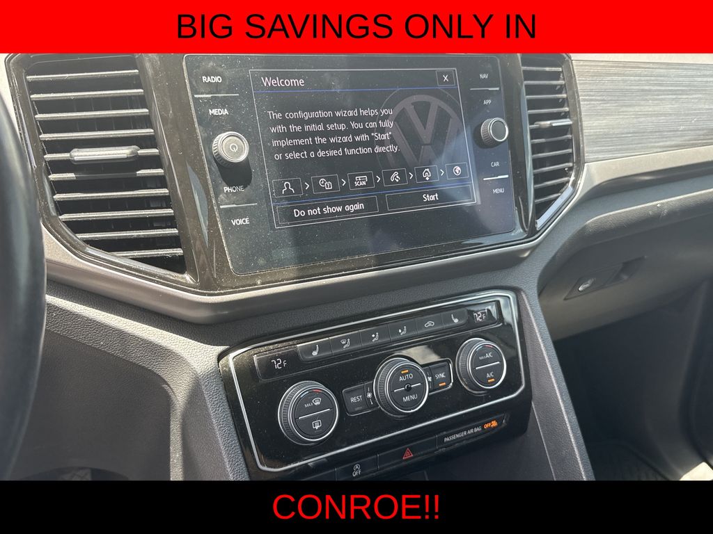 2021 Volkswagen Atlas SEL Gray at DeMontrond Mazda