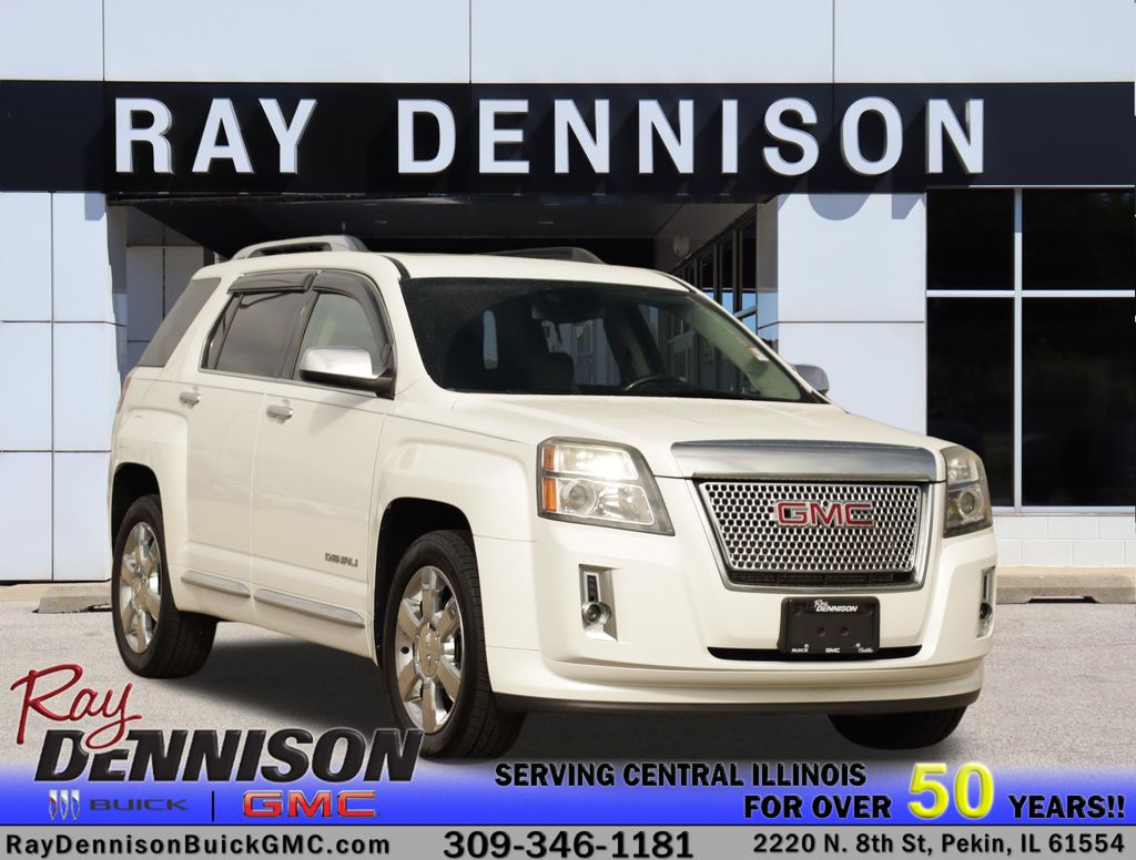 Summit White 2013 GMC Terrain Denali AWD SUV / Crossover All-Wheel Drive 6-Speed Automatic