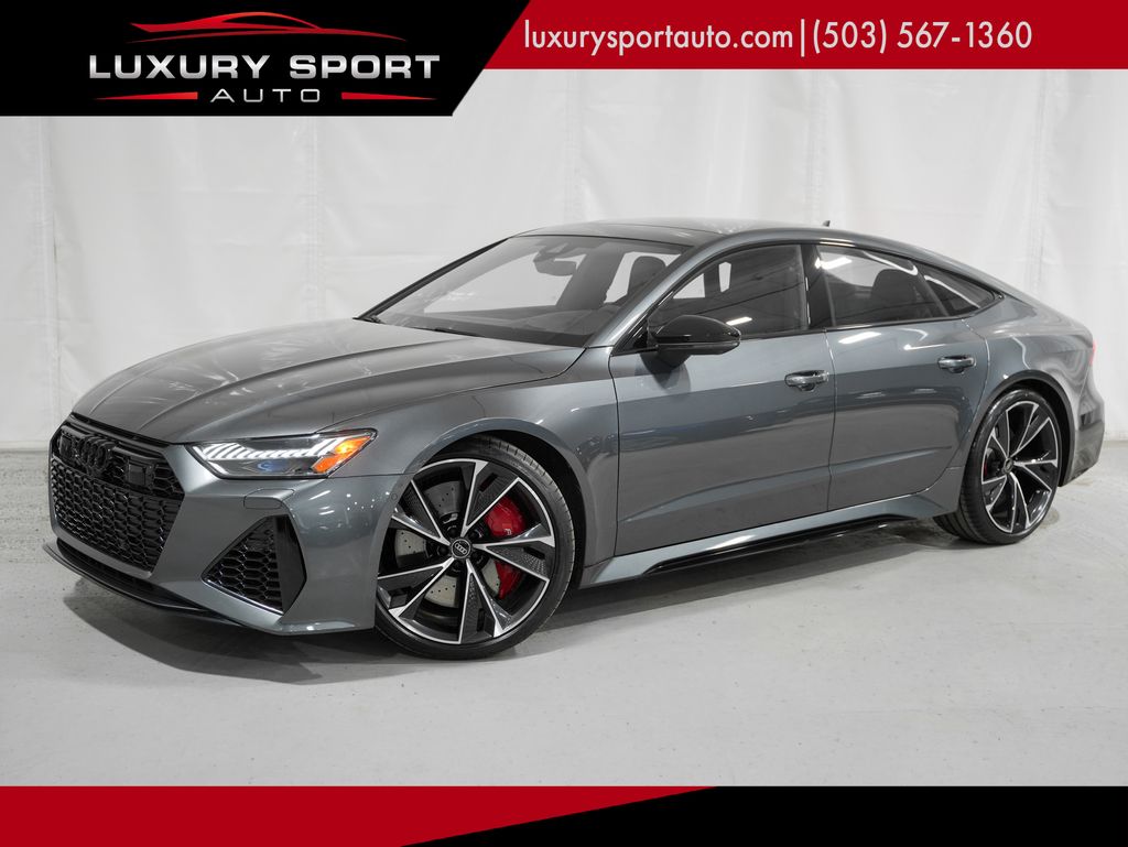 Daytona Gray Pearl 2023 Audi RS 7 4.0T quattro AWD Sedan All-Wheel Drive 8-Speed Automatic