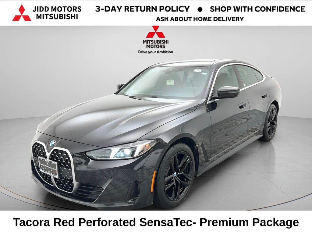 Black 2025 BMW 4 Series 430i Gran Coupe xDrive Sedan All-Wheel Drive 8-Speed Automatic