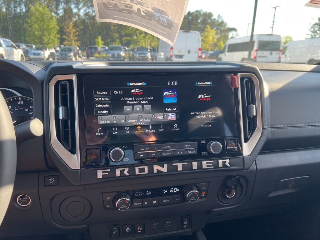 2025 Super Black Nissan Frontier SL RWD Truck