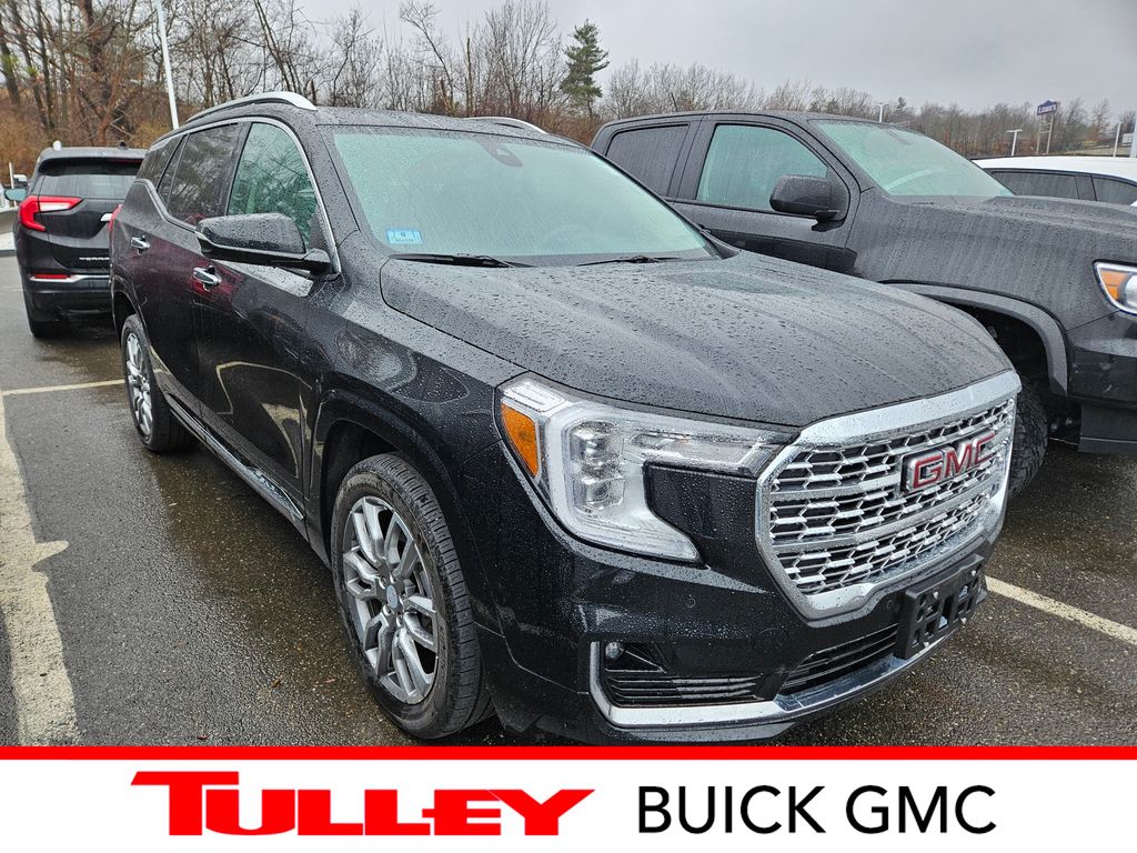 Black (Ebony Twilight Metallic) 2022 GMC Terrain Denali AWD SUV / Crossover All-Wheel Drive 9-Speed Automatic
