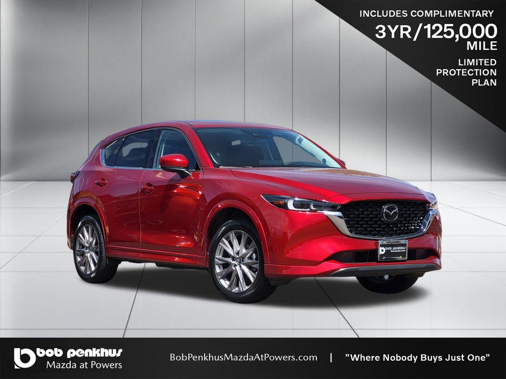 Soul Red Crystal Metallic 2024 Mazda CX-5 2.5 S Premium Plus AWD SUV / Crossover All-Wheel Drive 6-Speed Automatic