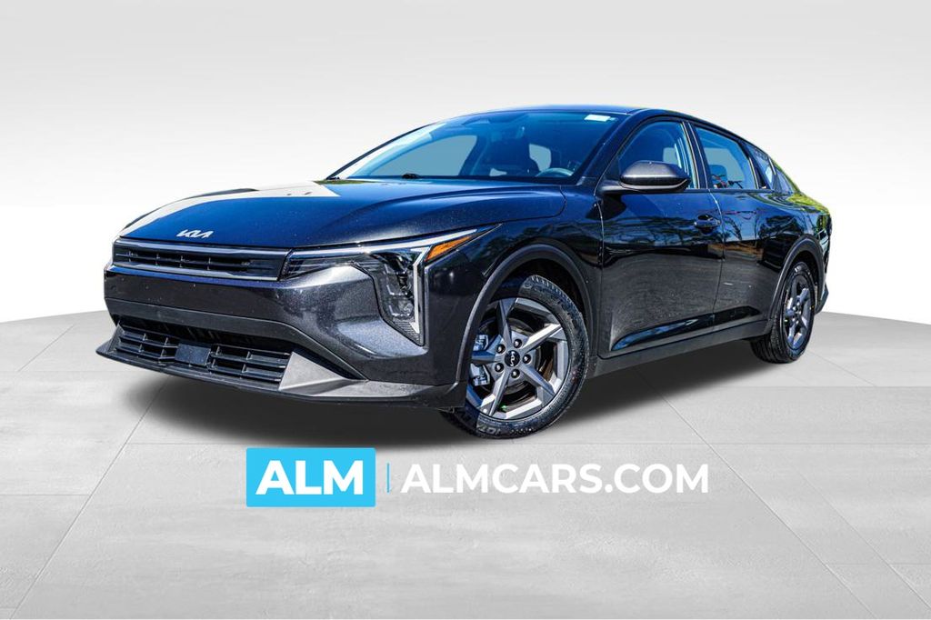 Interstellar Gray 2025 Kia K4 LXS FWD Sedan Front-Wheel Drive Continuously Variable Transmission