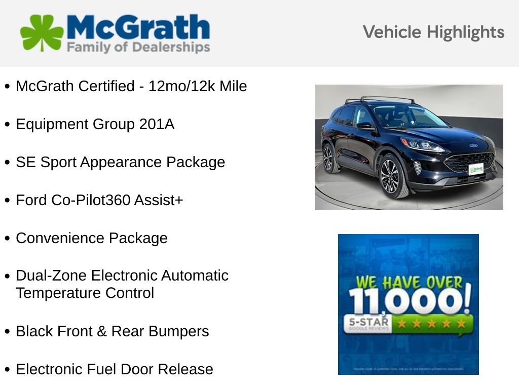 Certified Used 2021 Black Ford SE Hybrid image 5