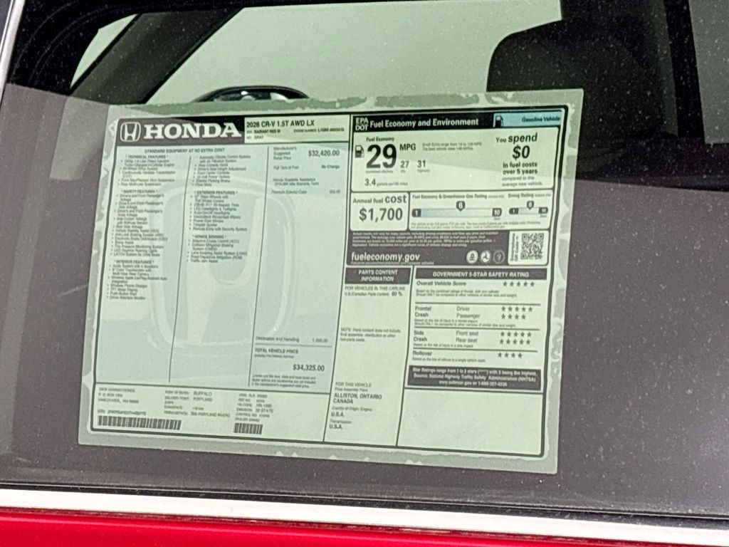 2026 Honda CR-V LX