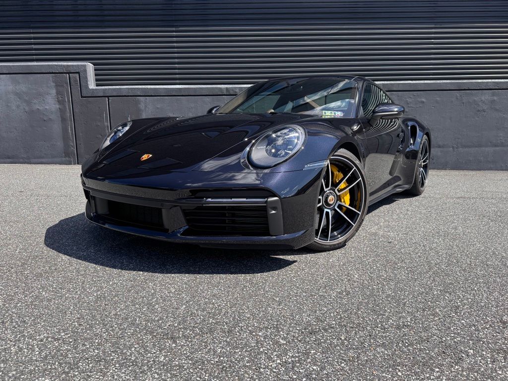 Black 2021 Porsche 911 Coupe All-Wheel Drive 8-Speed Automatic
