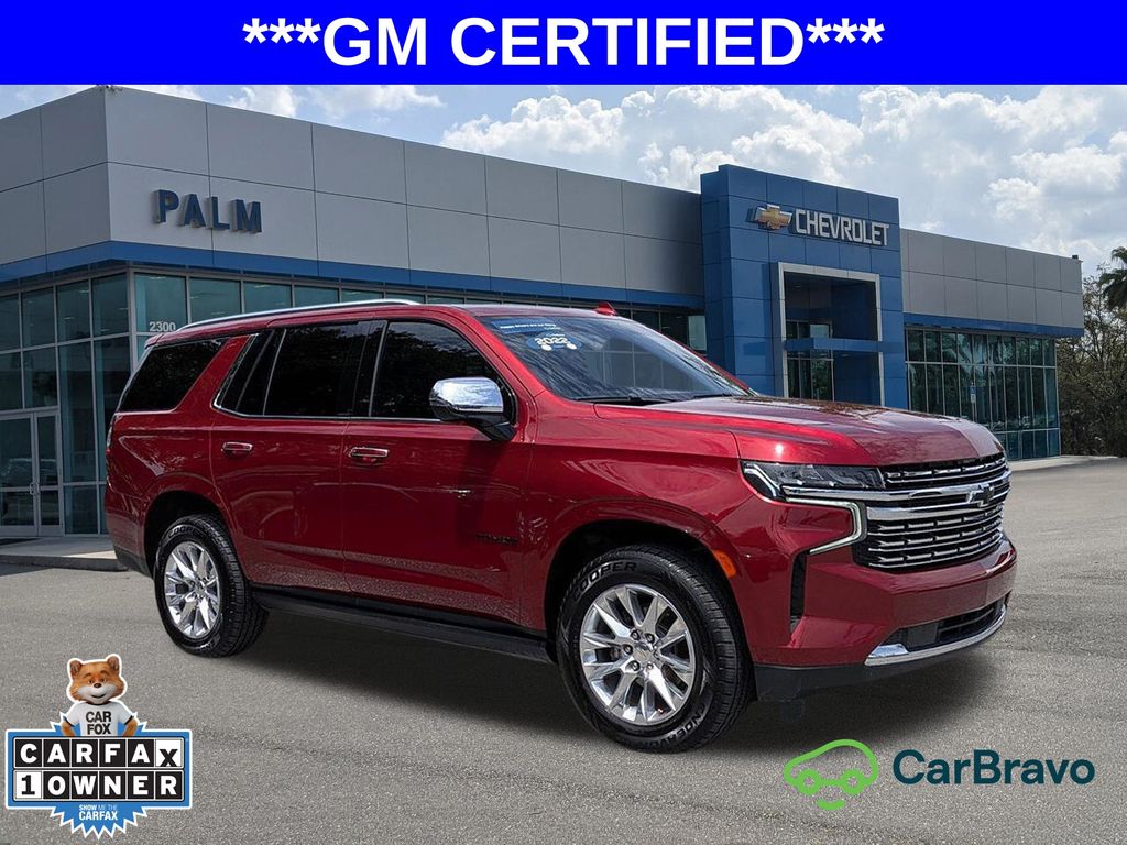 Cherry Red Tintcoat 2022 Chevrolet Tahoe SUV / Crossover Four-Wheel Drive