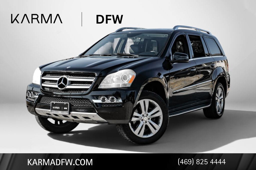 Black 2011 Mercedes-Benz GL-Class SUV / Crossover All-Wheel Drive 7-Speed Automatic