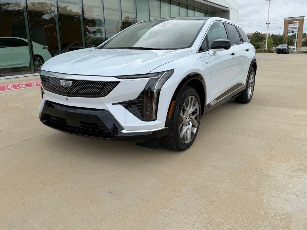 Vibrant White Tricoat 2026 Cadillac OPTIQ SUV / Crossover All-Wheel Drive 1-Speed Automatic