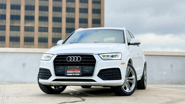 Glacier White 2018 Audi Q3 2.0T Premium Plus SUV / Crossover Front-Wheel Drive 6-Speed Automatic