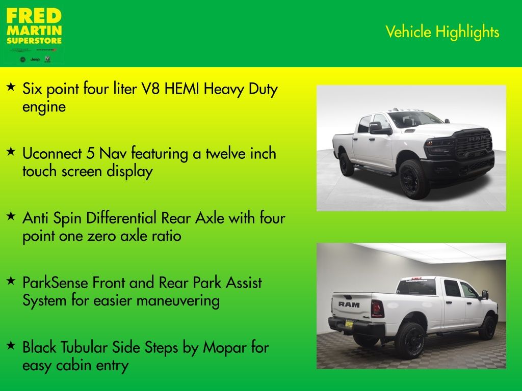 new 2026 Ram 2500 car, priced at $54,395