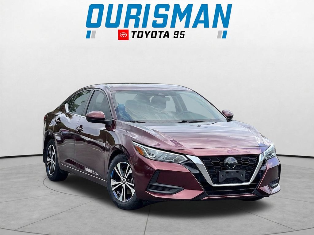 Rosewood 2022 Nissan Sentra Sedan Front-Wheel Drive Continuously Variable Transmission