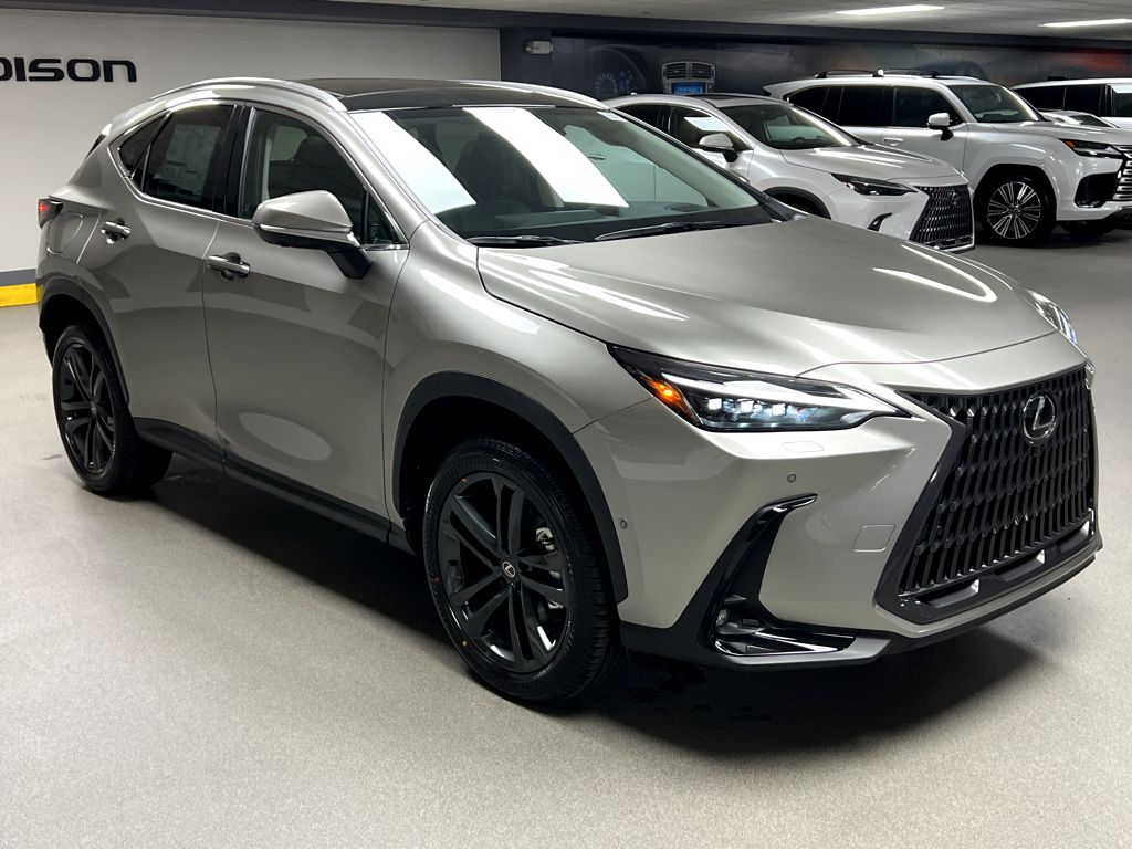Silver 2026 Lexus NX Hybrid 450h+ Luxury AWD SUV / Crossover All-Wheel Drive Continuously Variable Transmission