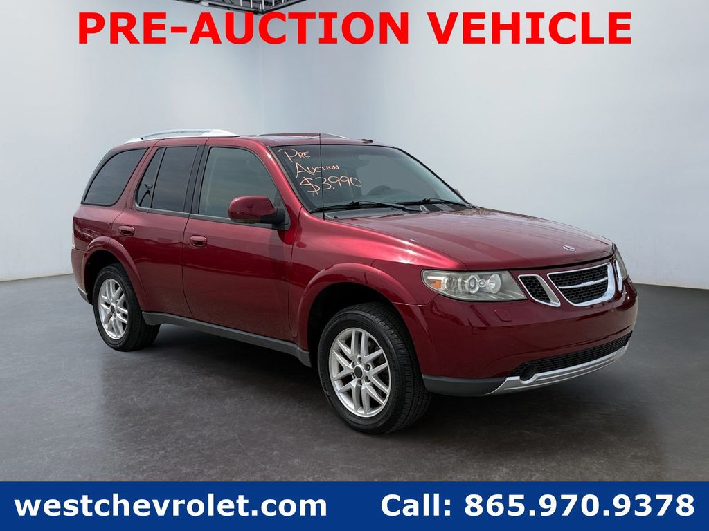 Lingonberry Red Metallic 2006 Saab 9-7X 4.2i SUV AWD SUV / Crossover All-Wheel Drive 4-Speed Automatic Overdrive