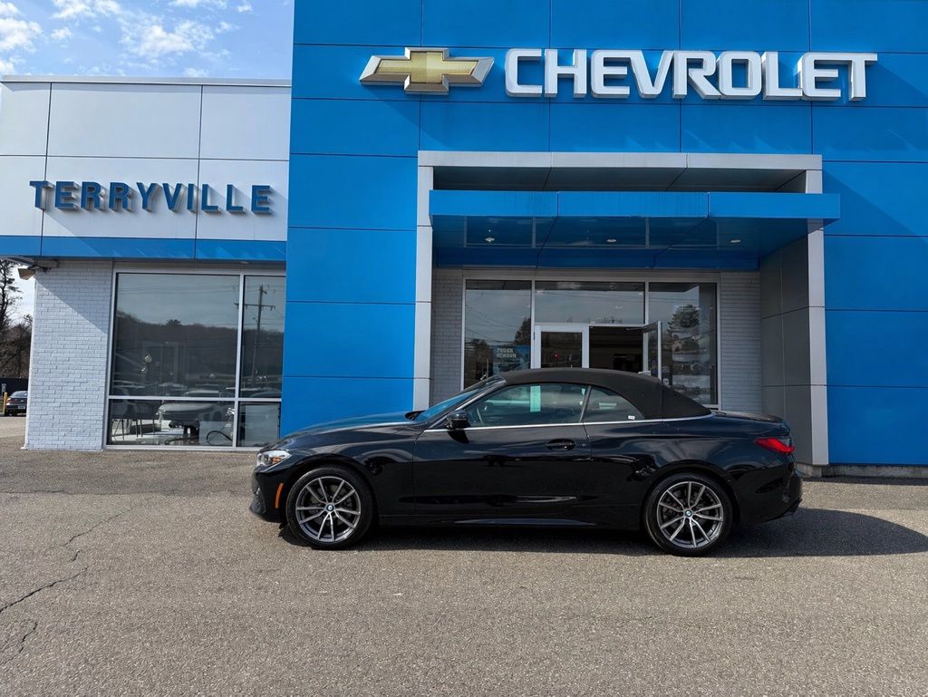 Black 2024 BMW 4 Series 430i Convertible RWD Convertible Rear-Wheel Drive 8-Speed Automatic