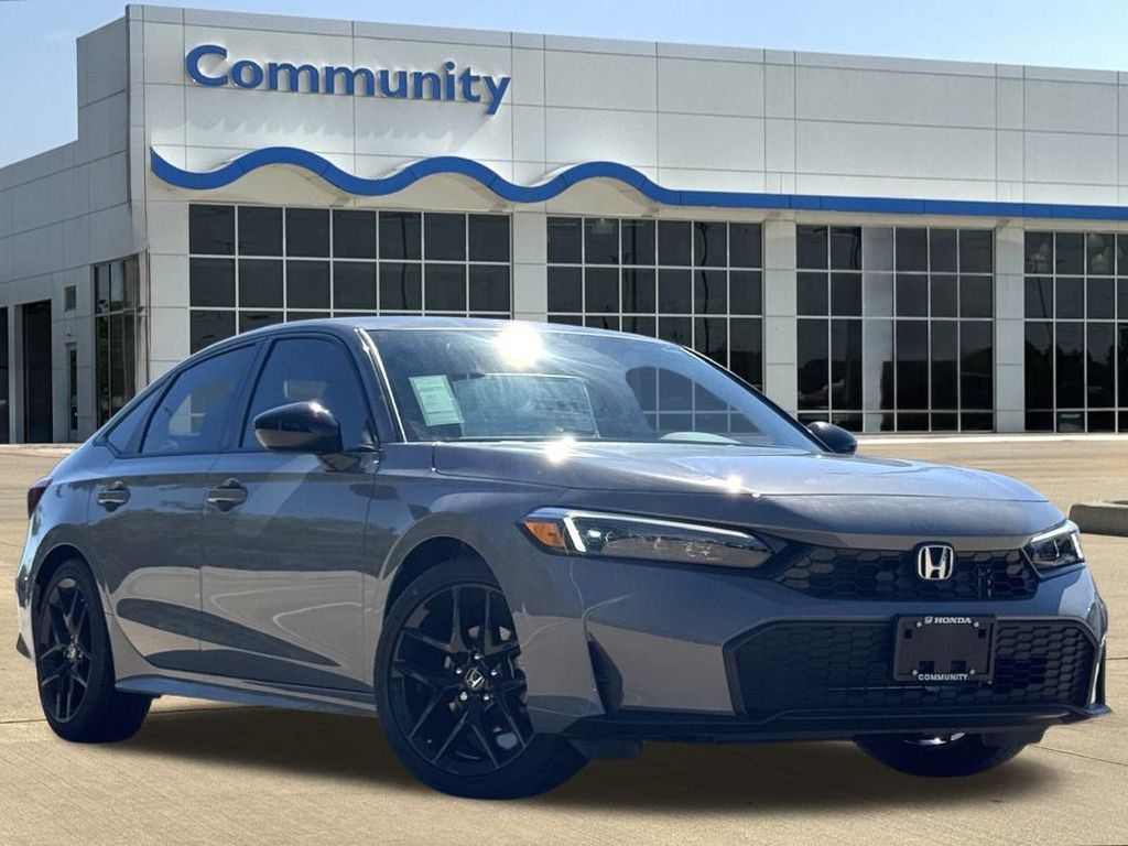2026 Honda Civic Sport Gray at Community Honda