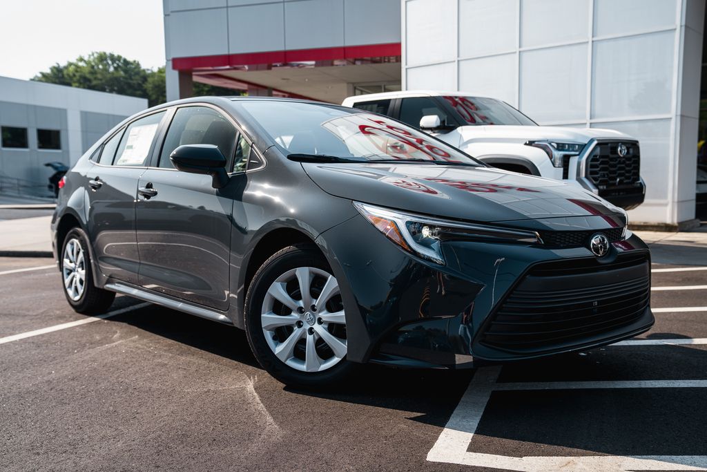 Underground 2026 Toyota Corolla Hybrid Sedan Front-Wheel Drive Continuously Variable Transmission