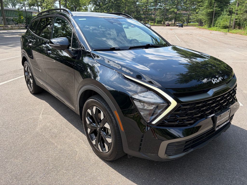 Ebony Black 2023 Kia Sportage SUV / Crossover All-Wheel Drive 8-Speed Automatic