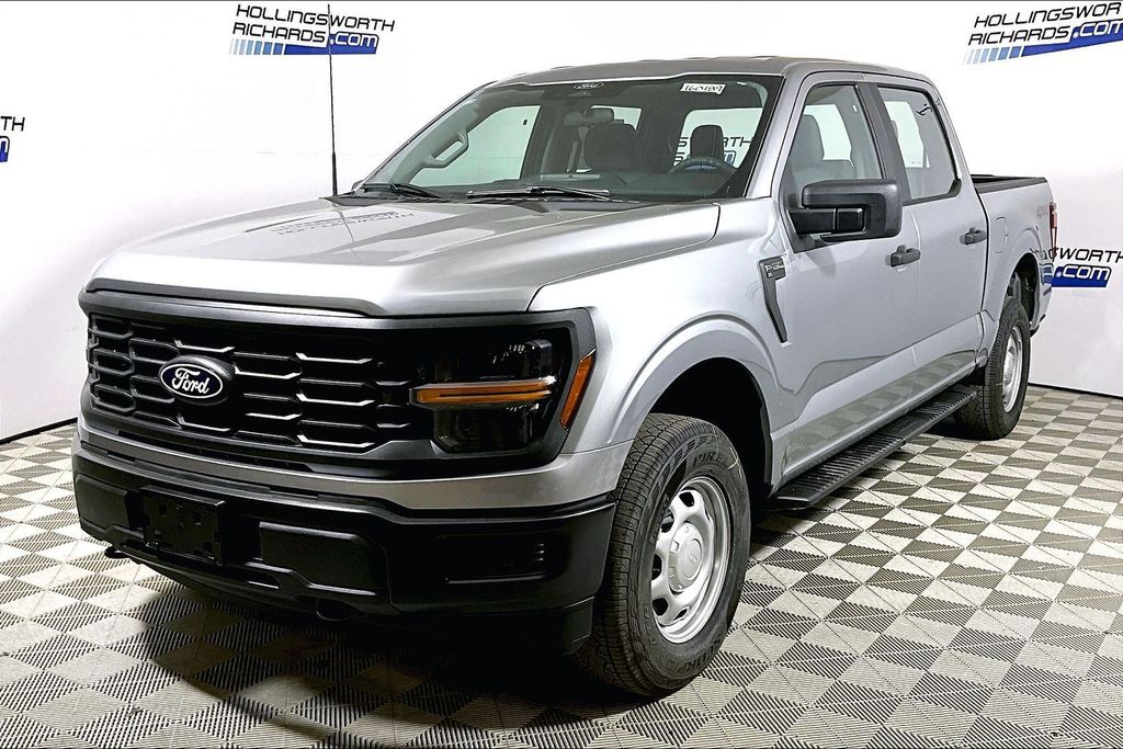 Iconic Silver Metallic 2026 Ford F-150 Pickup Truck Four-Wheel Drive Automatic