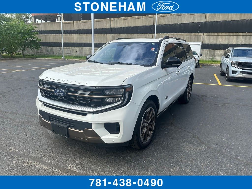 White Metallic 2025 Ford Expedition SUV / Crossover Four-Wheel Drive Automatic