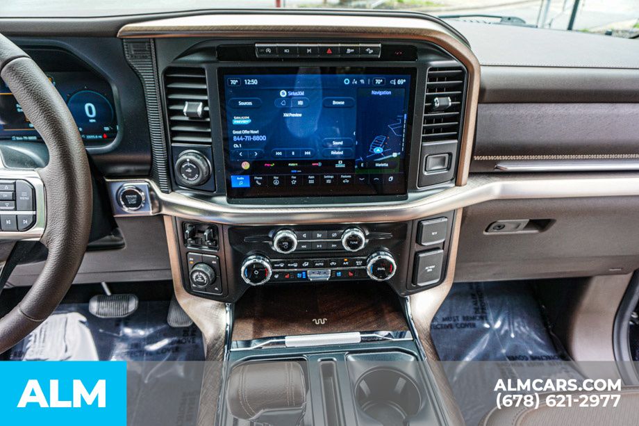 Used 2024 Blue Ford King Ranch image 39