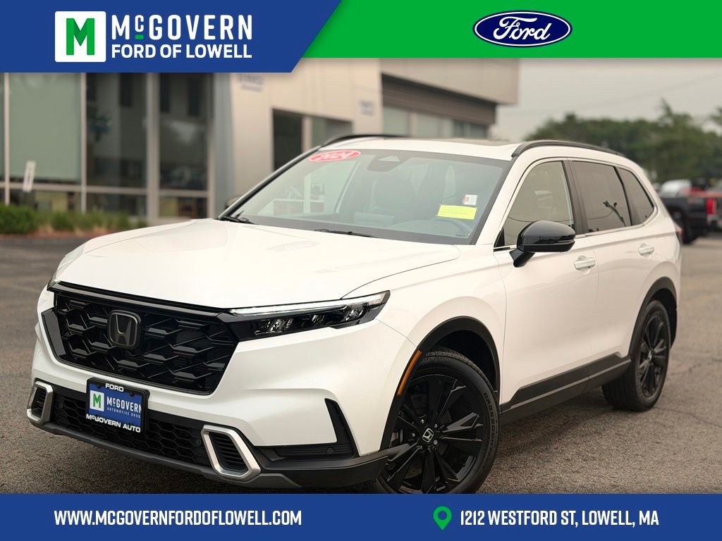 White 2024 Honda CR-V Hybrid SUV / Crossover All-Wheel Drive Continuously Variable Transmission