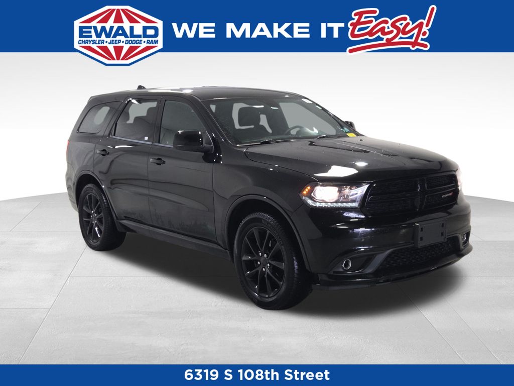 2018 Dodge Durango Negro (DB Black Crystal Clearcoat) SUV/Crossover Tracción en las cuatro ruedas 8 velocidades Automática
