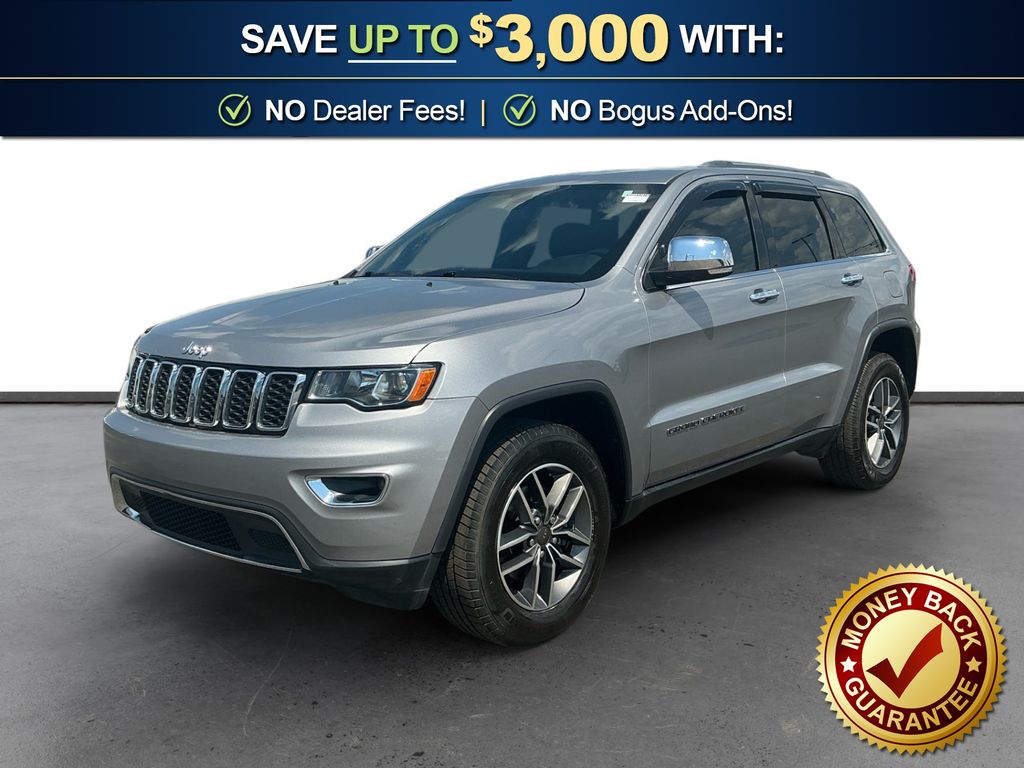 Billet Silver Metallic Clearcoat 2019 Jeep Grand Cherokee SUV / Crossover Four-Wheel Drive 8-Speed Automatic