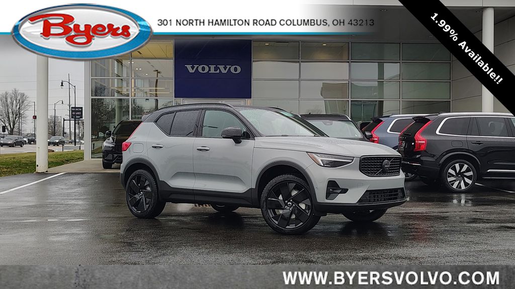 Gray (Vapour Grey Metallic) 2026 Volvo XC40 SUV / Crossover All-Wheel Drive Automatic