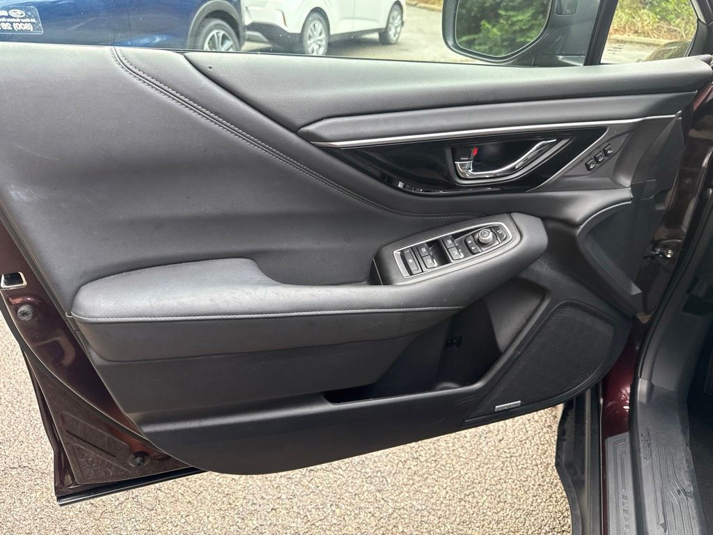 2025 Subaru Outback Touring Red at Rafferty Subaru