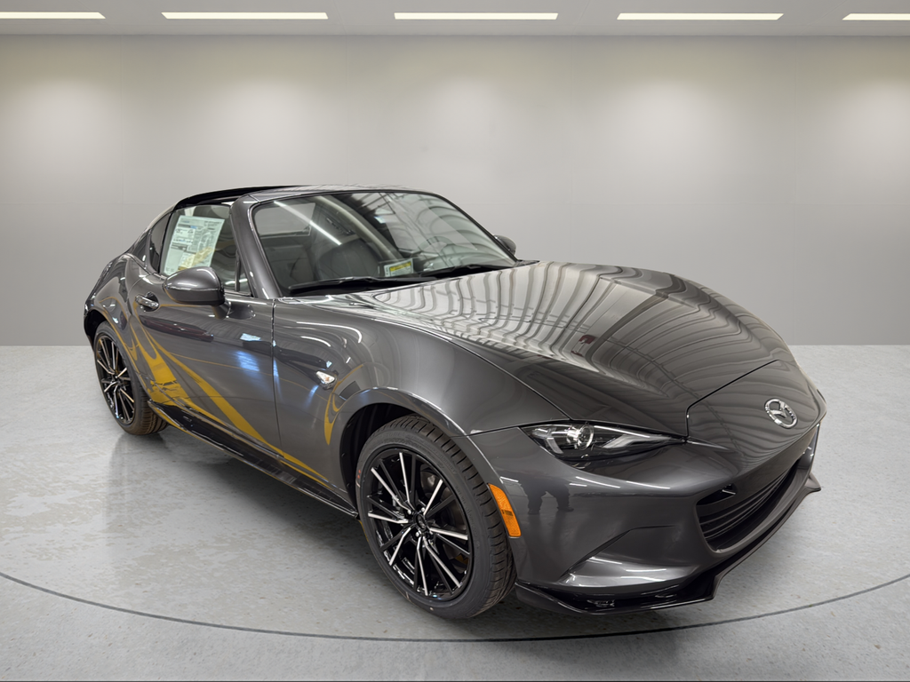 2026 Mazda MX-5 Miata RF Grand Touring Gray at Rochrich Mazda