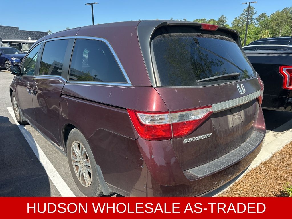 2012 Dark Cherry Pearl II Honda Odyssey EX-L FWD Van