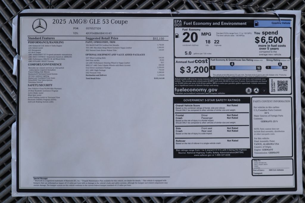 2025 Mercedes-Benz GLE 53 AMG 9