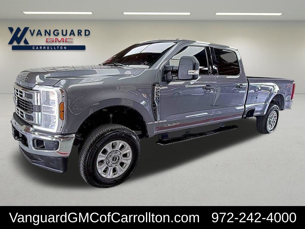 Carbonized Gray Metallic 2024 Ford F-250 Super Duty Pickup Truck Four-Wheel Drive Automatic