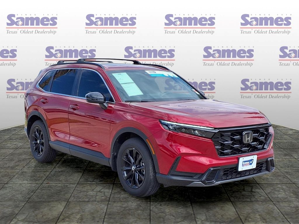 Red 2024 Honda CR-V Hybrid Sport AWD SUV / Crossover All-Wheel Drive Continuously Variable Transmission