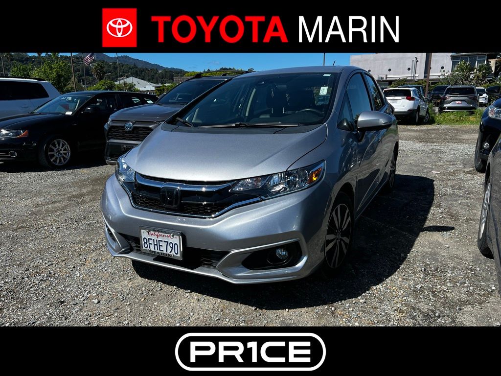 Lunar Silver Metallic 2018 Honda Fit EX-L with Navi Hatchback Front-Wheel Drive Continuously Variable Transmission