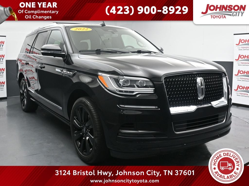 Infinite Black Metallic Clearcoat 2022 Lincoln Navigator Reserve 4WD SUV / Crossover Four-Wheel Drive Automatic